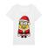 Tricou stanley stella dama santa minions alb