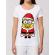Tricou stanley stella dama santa minions alb