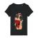 Tricou stanley stella dama sexy santa girl negru