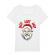 Tricou stanley stella dama smile santa alb