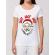 Tricou stanley stella dama smile santa alb