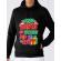 Hoodie barbat cu gluga my brother did it negru