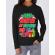 Hoodie dama cu gluga my brother did it negru