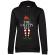 Hoodie dama cu gluga the chatty elf negru