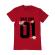 Tricou adler barbat bad girl rosu