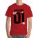 Tricou adler barbat bad girl rosu