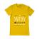 Tricou adler barbat be naughty galben