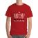Tricou adler barbat be naughty rosu