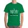 Tricou adler barbat be naughty verde mediu