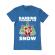 Tricou adler barbat dabbing santa albastru azuriu