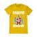 Tricou adler barbat dabbing santa galben