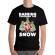 Tricou adler barbat dabbing santa negru
