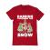Tricou adler barbat dabbing santa rosu