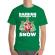 Tricou adler barbat dabbing santa verde mediu