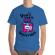 Tricou adler barbat dont open until september albastru azuriu