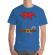 Tricou adler barbat elf albastru azuriu