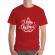 Tricou adler barbat merry christmas rosu
