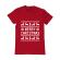 Tricou adler barbat merry christmas ugly sweater rosu