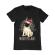 Tricou adler barbat merry pugmas negru