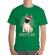 Tricou adler barbat merry pugmas verde mediu