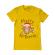 Tricou adler barbat merry slothmas galben