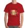 Tricou adler barbat merry slothmas rosu