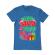 Tricou adler barbat my brother did it albastru azuriu