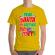 Tricou adler barbat my brother did it galben