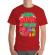 Tricou adler barbat my brother did it rosu