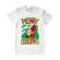 Tricou adler barbat naughty santa alb