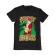 Tricou adler barbat naughty santa negru