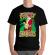 Tricou adler barbat naughty santa negru