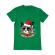 Tricou adler barbat santa claws verde mediu