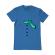 Tricou adler barbat snowman albastru azuriu