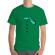 Tricou adler barbat snowman verde mediu