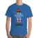 Tricou adler barbat the chatty elf albastru azuriu