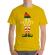 Tricou adler barbat the chatty elf galben