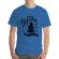 Tricou adler barbat winter time albastru azuriu