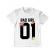 Tricou adler copil bad girl alb