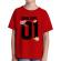 Tricou adler copil bad girl rosu