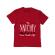Tricou adler copil be naughty rosu