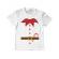 Tricou adler copil elf alb