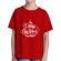 Tricou adler copil merry christmas rosu