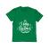 Tricou adler copil merry christmas verde mediu