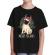 Tricou adler copil merry pugmas negru