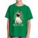 Tricou adler copil merry pugmas verde mediu