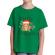 Tricou adler copil merry slothmas verde mediu