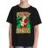 Tricou adler copil naughty santa negru