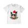 Tricou adler copil santa claws alb