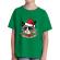 Tricou adler copil santa claws verde mediu